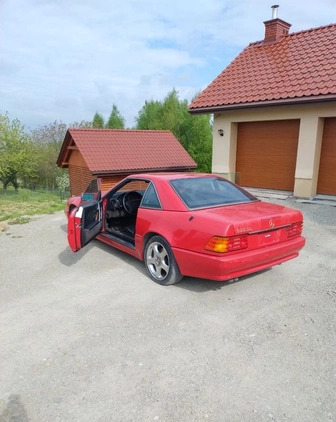 Mercedes-Benz SL cena 55000 przebieg: 118000, rok produkcji 1992 z Rzeszów małe 56